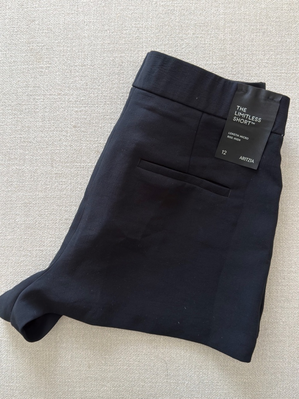 Aritzia - Limitless Micro Short Size 12 NWT